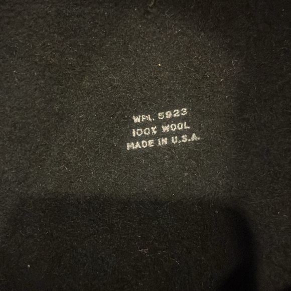 Vintage wool pillbox hat - Picture 5 of 6